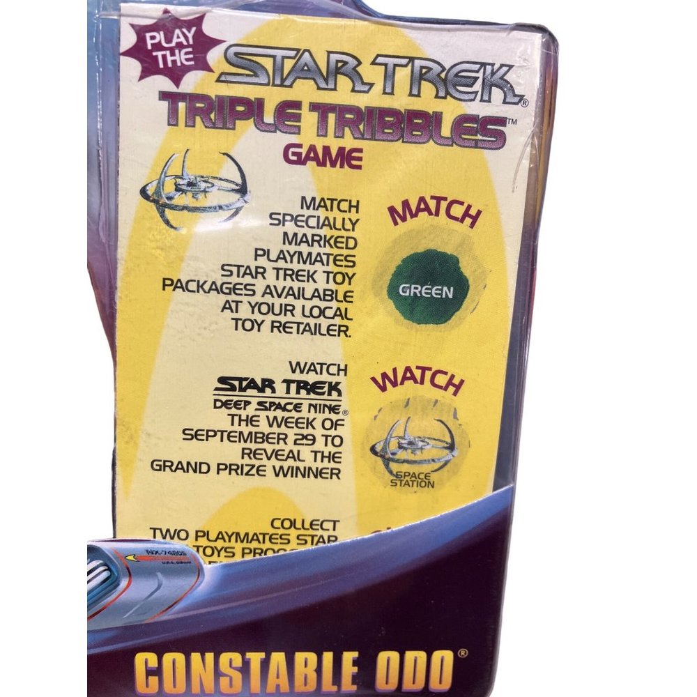 Star Trek Constable Odo  Warp Action Figure Series 1 - Picture 4 of 12
